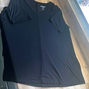 Classic Black V-Neck Women's Tee